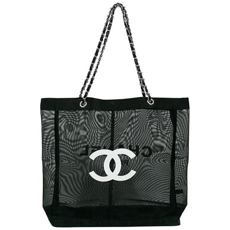 chanel mesh bag|chanel clear tote bag.